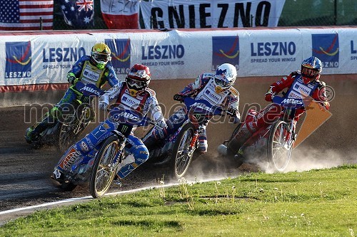 Antonio Lindback (Brazilija), Emil Sayfutdinov (Rusija), Jason Crump (Avstralija) in Andreas Jonsson (Švedska)