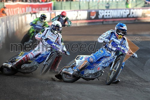 Tomasz Gollob (Poljska) in Emil Sayfutdinov (Rusija)