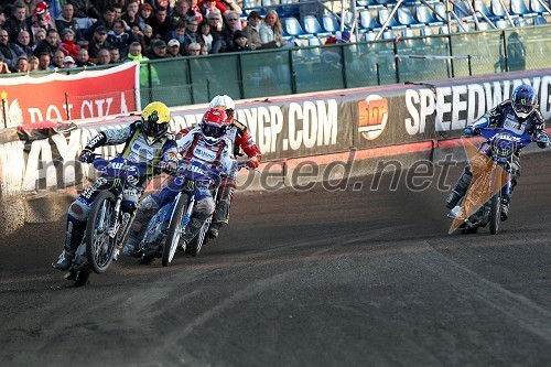 Chris Holder (Avstralija), Nicki Pedersen (Danska), Andreas Jonsson (Švedska) in Greg Hancock (ZDA)