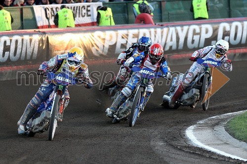 Jason Crump (Avstralija), Chris Harris (Velika Britanija), Tomasz Gollob (Poljska), Jaroslaw Hampel (Poljska)