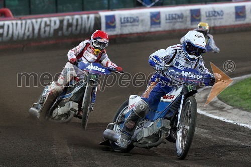 Emil Sayfutdinov (Rusija) in Nicki Pedersen (Danska)