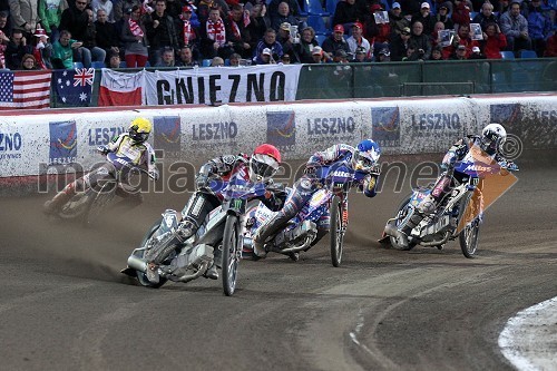 	Tomasz Gollob (Poljska), Josef Franc (Češka), Jason Crump (Avstralija) in Greg Hancock (ZDA)