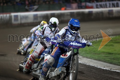 Tomasz Gollob (Poljska) in Nicki Pedersen (Danska)