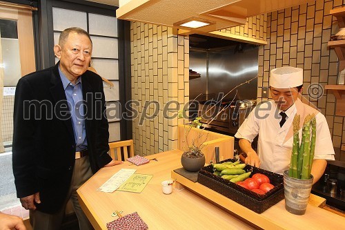 Yukio Mori, Zaria in Imao, glavni kuhar in lastnik restavracija Imao