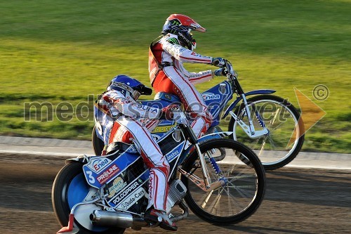 Jaroslaw Hampel (Poljska) in Tomasz Gollob (Poljska)
