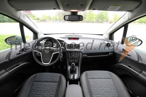 Opel Meriva, notranjost