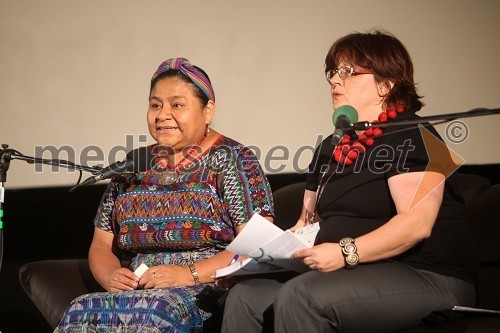 Dr. Rigoberta Menchú Tum, Nobelova nagrajenka, ...