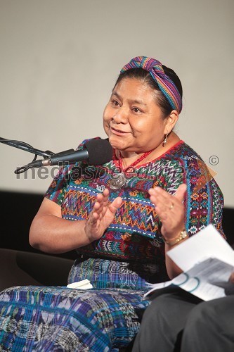 Dr. Rigoberta Menchú Tum, Nobelova nagrajenka