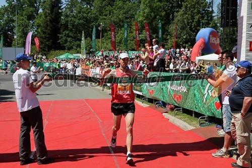 Mitja Kosovelj, zmagovalec maratona