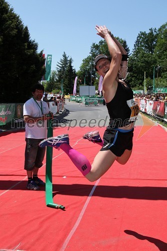 Barbara Clemenz Dimnik, 2. mesto v maratonu