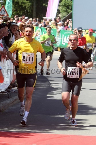 Maraton treh src 2012, tekači