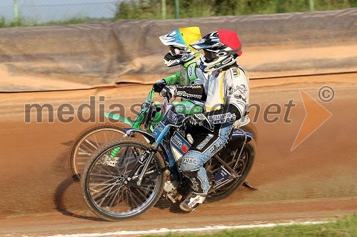 Speedway, skupno državno prvenstvo posameznikov Slovenija - Hrvaška 2012, tretja dirka