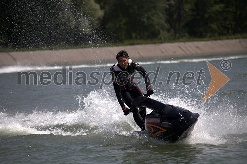 Rok Florjančič, svetovni prvak v jet skiju