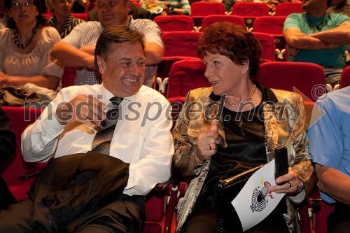 Zoran Jankovič, župan Mestne občine Ljubljana in 	Zdenka Cerar, nekdanja pravosodna ministrica in generalna tožilka