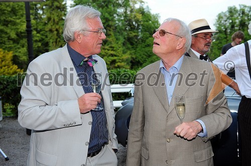 Drago Bulc, novinar in Jacques J. Campe, generalni sekretar FIJET