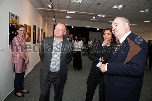 Franc Kangler, župan Mestne občine Maribor, dr. Suzana Žilič Fišer, generalna direktorica zavoda Maribor 2012 - Evropska prestolnica kulture in Werner Burkart, veleposlanik Nemčije v Sloveniji