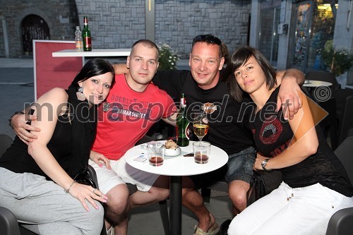 Tina Markežič, Danijel Sankovič, Goran Pavlovič in Airin Bandelj