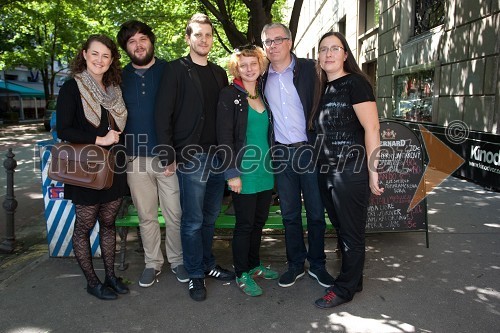 Maja Andlovic, Domen Ožbot, Marko Bratuš, Nina Bučuk, Jani Sever, Nina Jeglič