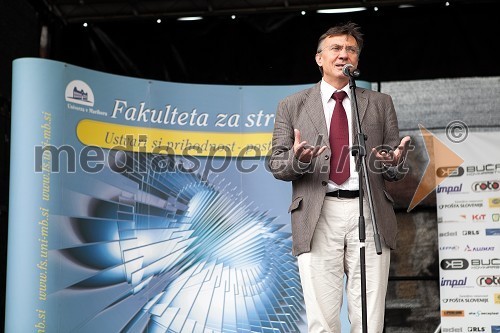 Prof. dr. Danijel Rebolj, rektor Univerze v Mariboru