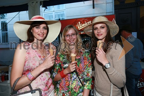 	Nataša Pinoza, miss Universe Slovenije 2006, Ana Marinič in Anja Gorišek