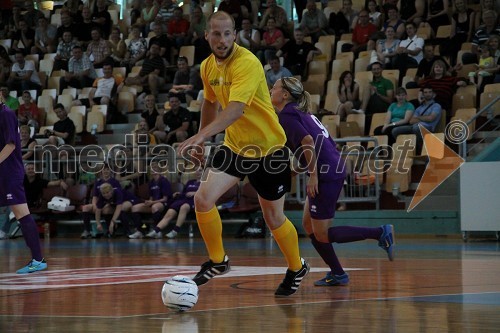 Robi Fišer, igralec ekipe Maribor Generals