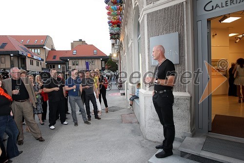 Emil Šarkanj, lastnik galerije Hest