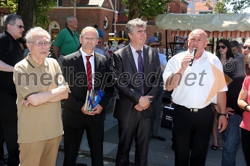 Kurt Jungwirth, podpredsednik FIDE, mag. Karl Christian Kvas,dr. Milan Zver, evropski poslanec in Milan Mikl, podžupan Mestne občine Maribor