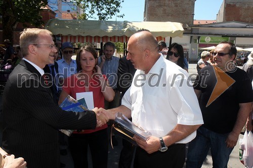 Mag. Karl Christian Kvas in Milan Mikl, podžupan Mestne občine Maribor