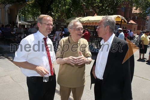 Mag. Karl Christian Kvas, Kurt Jungwirth, podpredsednik FIDE in ...