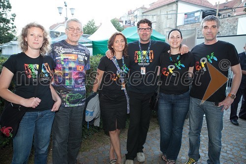 Martina Kositer, vodja splošnih zadev na zavodu Maribor 2012 -  Evropska prestolnica kulture, Boris Črnič - Boco, služba za odnose z javnostjo Narodni dom Maribor, dr. Suzana Žilič Fišer, generalna direktorica zavoda Maribor 2012 - Evropska prestolnica kulture, Roman Didovič, pomočnik programskega direktorja za analize na zavodu Maribor 2012 - Evropska prestolnica kulture, Jasmina Holc, vodja Info točke Maribor 2012  - Evropska prestolnica kulture in Samo Ravter, vodja marketinga EPK