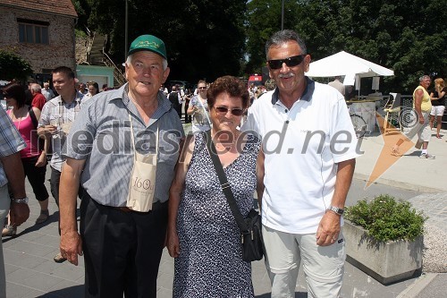 ..., ... in Anton Kampuš, župan Gornje Radgone