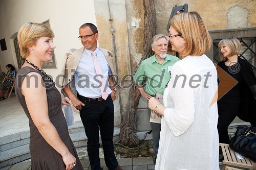 Irena Porekar Kacafura, Pokrajinski muzej Maribor, dr. Wolfgang Muchitsch, muzej Joanneum (Universalmuseum Joanneum) Graz, mag. Franci Pivec, namestnik predsednika Sveta zavoda Maribor 2012 - EPK, Mirjana Koren, direktorica Pokrajinskega muzeja Maribor