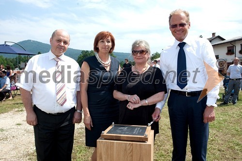 Polaganje temeljnega kamna za novi vrtec v Ribnici