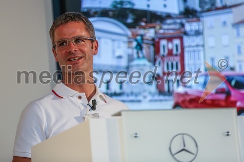 Johann Buss, strateški projektni manager pri Mercedes razred A