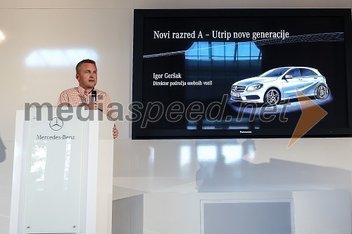 Igor Geršak, direktor področja osebnih vozil pri Autocommerce