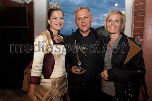 Martina Baškovič, Vinska kraljica Slovenije 2012, BOrut in Mateja Prapotnik, PRA-VinO Čurin Prapotnik