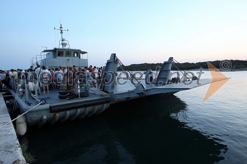 	Odhod na otok Mali Brioni