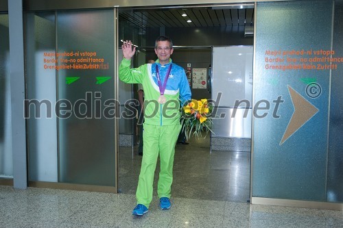 Rajmond Debevec, strelec z malokalibrsko puško