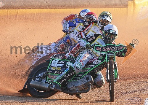 Patryk Dudek (Poljska), Sam Masters (Austalia), Damian Adamczak (Poljska) in Matic Ivačič (Slovenija)