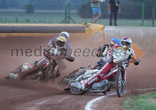 Maciej Janowski (Poljska), Piotr Pawlicki (Poljska), Michael Jepsen Jensen (Danska) in Damian Adamczak (Poljska)