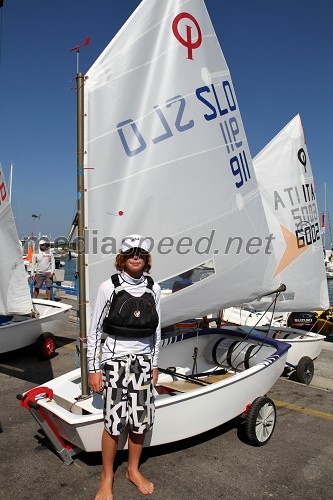 Liam Orel, Jadralni klub Jadro in zmagovalec Audi Junior Cup 2012