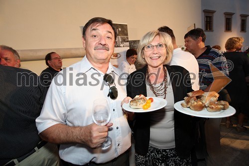 Peter Blažič in Dragica Šajnovič