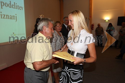 Martina Baškovič, Vinska kraljica Slovenije 2012, ...