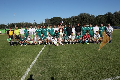 AGRA 2012, nogometna tekma med Vinsko reprezentanco Slovenije in veterani NK Olimpija