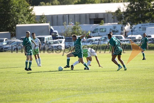 Vinska reprezentanca Slovenije in veterani NK Olimpija