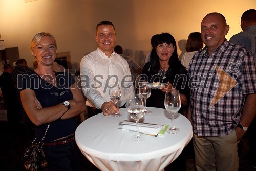 Anita Matek, Boštjan Humski, Thermana Laško, mag. Helena Cvikl, direktorica Višje strokovne šole za gostinstvo in turizem v Mariboru ter mag. Roman Matek, direktor Thermana Laško