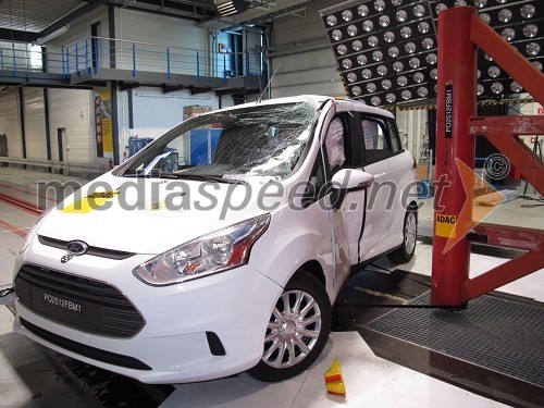 Ford B-Max je prejel oceno odlično za varnost