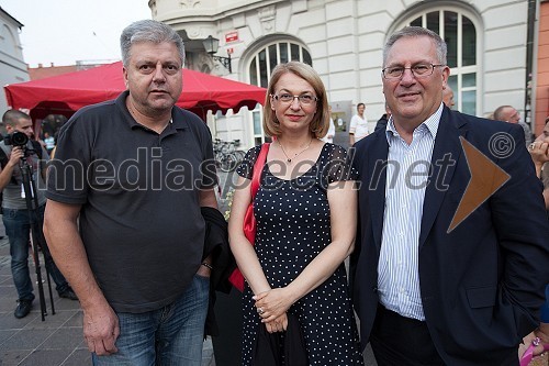 Andrej Verlič, nekdanji podžupan Mestne občine Maribor, Mirjana Koren, direktorica Pokrajinskega muzeja Maribor, Milan Razdevšek, direktor Zavoda za turizem Maribor