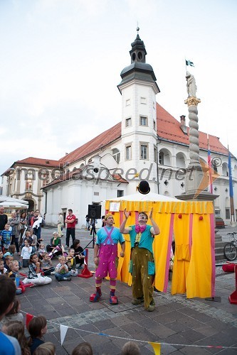 Teater Cizamo: predstava za otroke Skoraj najboljši cirkus in animacija Cirkuške delavnice