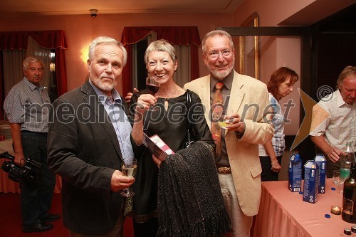 Niko Goršič, Alenka Pirjevec in Aleš Jan